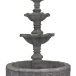 Fuente #14 de redondel grande y caidas sin flores